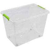 TRANSP.BOX WITH COVER,WHEELS,HOOKS